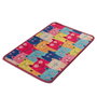 Mijölnir Alfombrilla de Baño 100% Poliéster Suave Antialergénica Antideslizante Colourful 40x60 cm